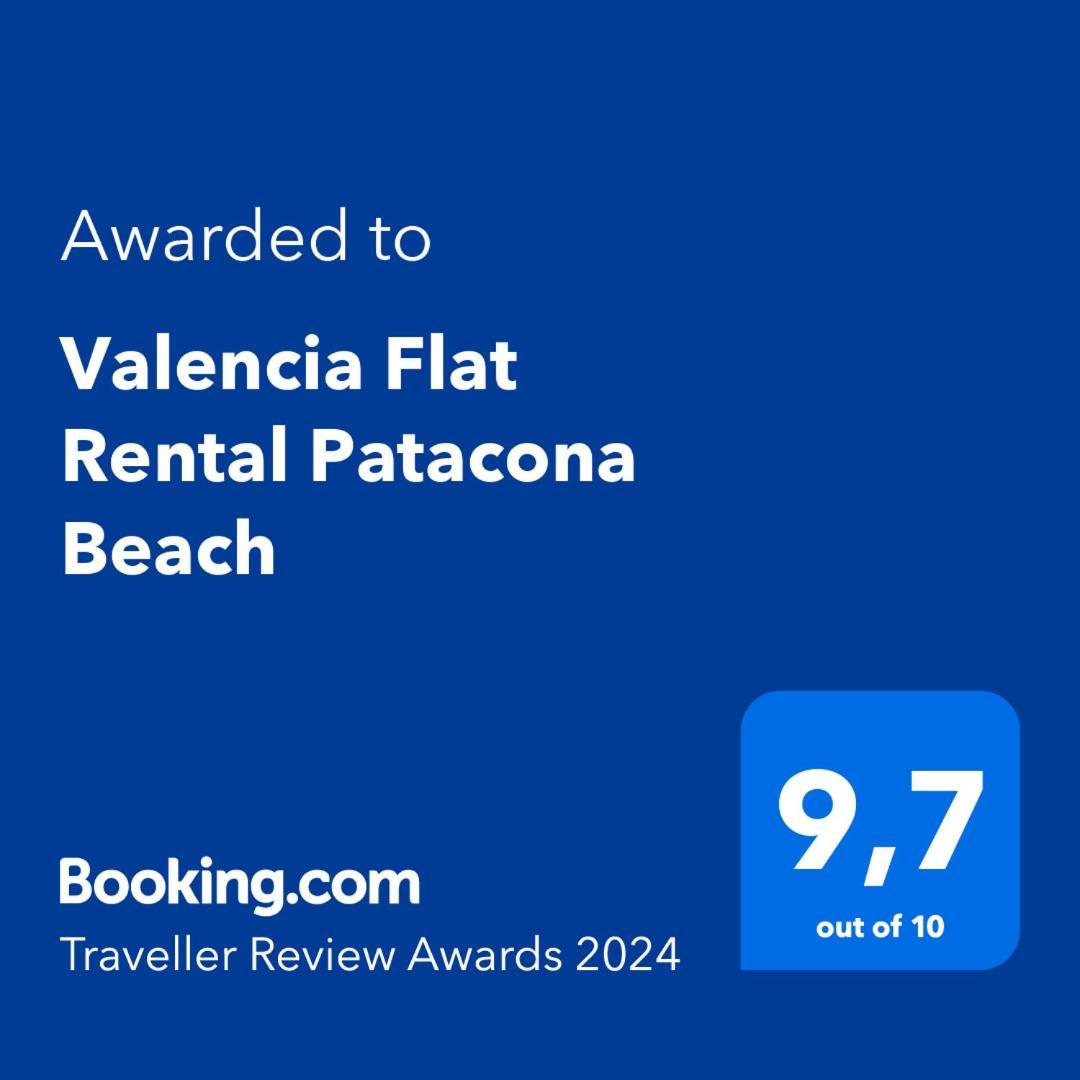 Valencia Flat Rental Patacona Beach Exteriör bild